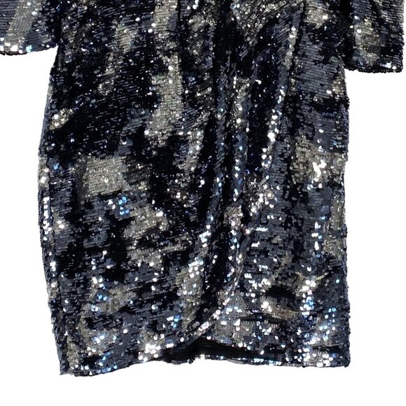 Tanya Taylor Sequin Camo Zoey Dress - Picture 4 of 15